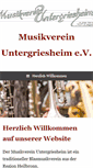 Mobile Screenshot of mvug.de